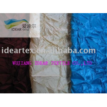 Nylon Polyester Crinkled Fabric